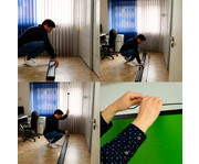 Greenscreen Pull up Leinwand Lite 150 x 200 cm 4