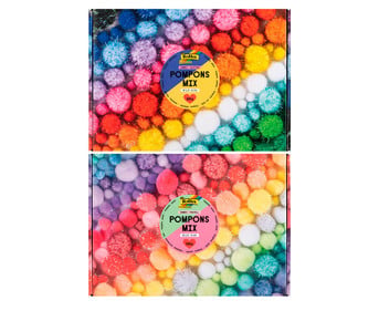 folia Pompons Mix Jumbo 300 g