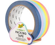 folia Verpackungsklebeband Regenbogen 1