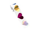 folia Stickerrolle Herzen 48 Sticker