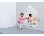 EduCasa Spiegel Haus mit Lauflernstange 2