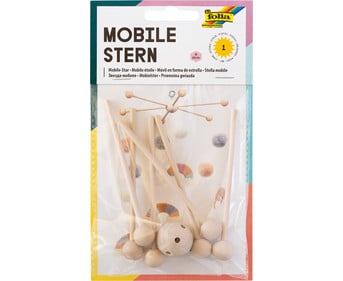 folia Holz Mobile Stern
