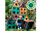 POLYDRON XL Konstruktionsset natur 36 teilig