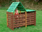Konstruktions Hütte 60 teilig
