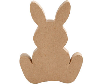 Papp Hase zum Selbstgestalten