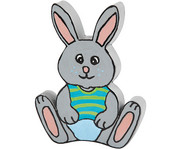 Papp Hase zum Selbstgestalten 2