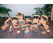 Wildtiere aus Holz 5