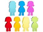 Acryl Figuren Kinder 7 Stück