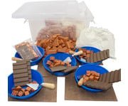 teifoc Kita und Grundschulbox Steinbaukasten M für 5 Kinder 1