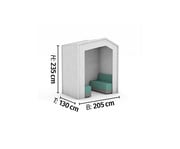 Betzold Schallschutz Lounge 4 Personen 7