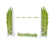 Springparcours Blumenwiese – Hobby Horsing 1