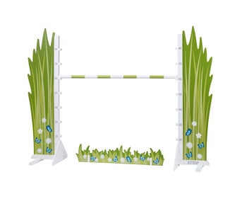Springparcours Blumenwiese – Hobby Horsing