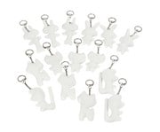 Textilfiguren mit Schlüsselanhänger 15 Stück 1