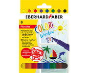 Eberhard Faber Fenstermaler inkl Schablonen 8er Set 1