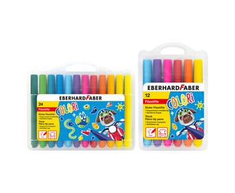 Eberhard Faber Dreikant Filzstifte Colori dick