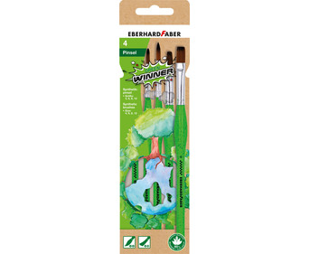 Eberhard Faber Pinsel Set rund und flach