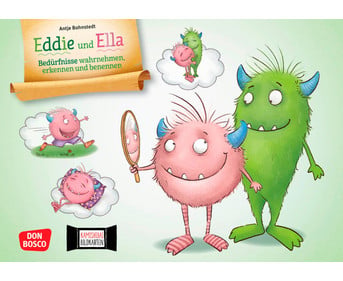 Kamishibai Bildkarten Eddie und Ella Bedürfnisse wahrnehmen