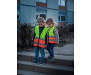 Korntex® Kinder Warnweste mit Reißverschluss gelb/orange 5