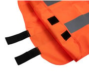 Korntex® Sicherheitsponcho mit Reflexstreifen orange 2