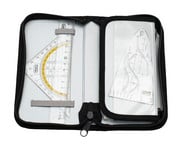 Geometrie Set mit Zirkel im Etui 11 teilig 3