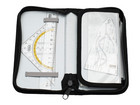 Geometrie Set mit Zirkel im Etui 11 teilig