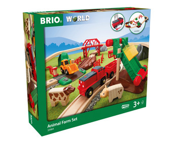 BRIO® World Großes Bahn Bauernhof Set