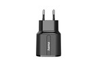 hama Ladegerät 2x USB A 12 W Schwarz