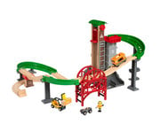 BRIO® World Großes Lagerhaus Set mit Aufzug 2