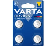 VARTA Lithium Knopfzelle CR2025 4 Stück 1