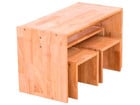 Betzold Holz Sitzgruppe 4 teilig