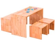 Betzold Holz Sitzgruppe 4 teilig 3