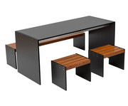 Outdoor Sitzgruppe Prima 4 teilig 1