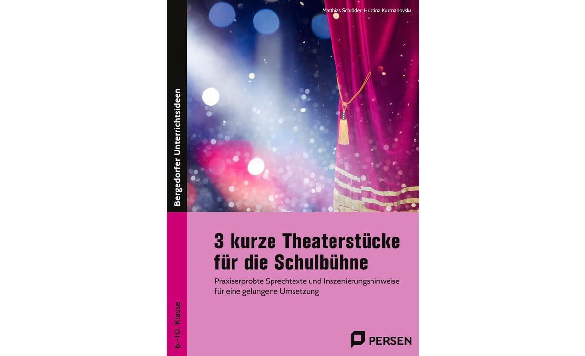 3 kurze Theaterstücke für die Schulbühne