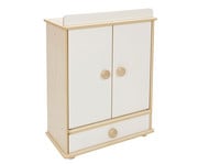 Puppenschrank weiß 1