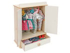 Puppenschrank weiß