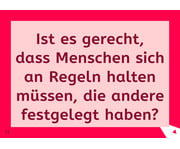 Was ist eigentlich gerecht? 70 Fragekarten zur Demokratieerziehung 7