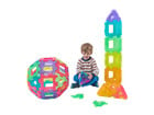 POLYDRON Giant Konstruktions Set Transparent 120 teilig