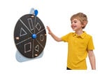 Glücksrad aus Kreidetafel