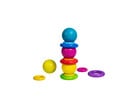 Balancespiel Fröbel Kugeln und Ringe