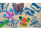 Schablonen Set Schmetterling & Co 6 Stück