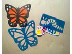 Schablonen Set Schmetterling & Co 6 Stück