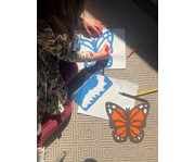 Schablonen Set Schmetterling & Co 6 Stück 4