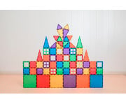 Connetix Starterset Regenbogenfarben 60 teilig 4