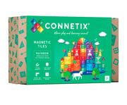Connetix Kreativ Set Regenbogenfarben 102 teilig 1