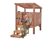 Cosy Outdoor Spielhaus Loft Den 1