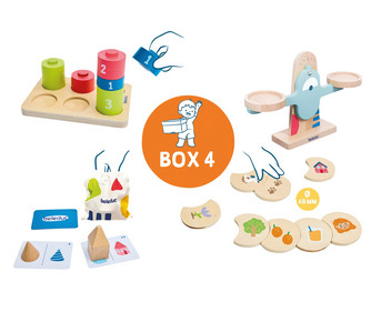 beleduc Kleine Entdecker Box Konzentration 30 bis 36 Monate