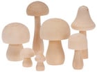 Holzpilze 7 Stück