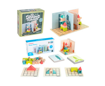 3D Bau Spiel Schatten & Formen