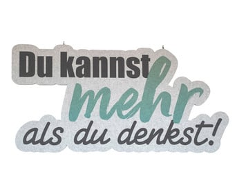Betzold Akustik Wandbild Du kannst mehr als du denkst!