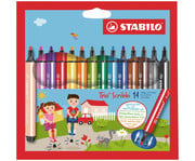 STABILO® Filzstifte Trio Scribbi 14er Set 1